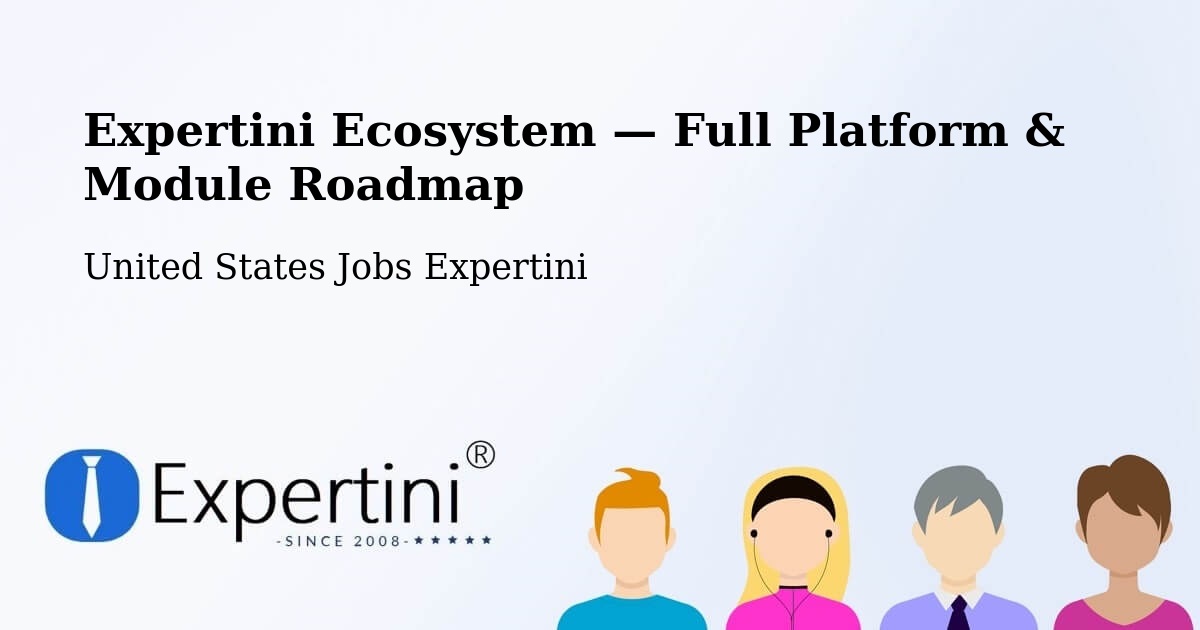 Expertini Ecosystem — Full Platform & Module Roadmap – Ettrick